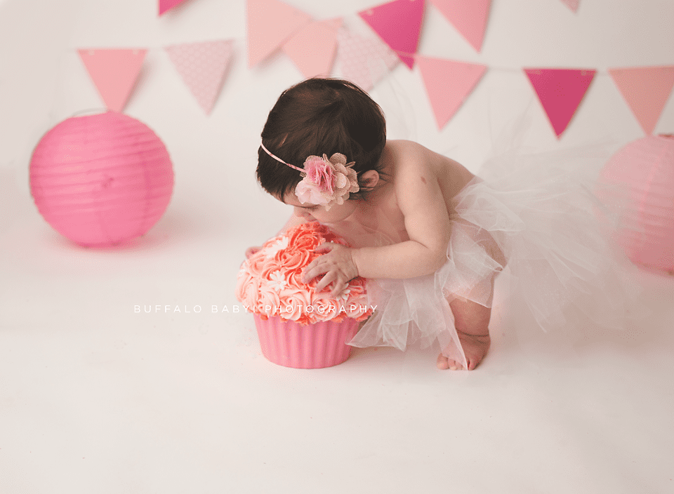 first birthday and cake smash