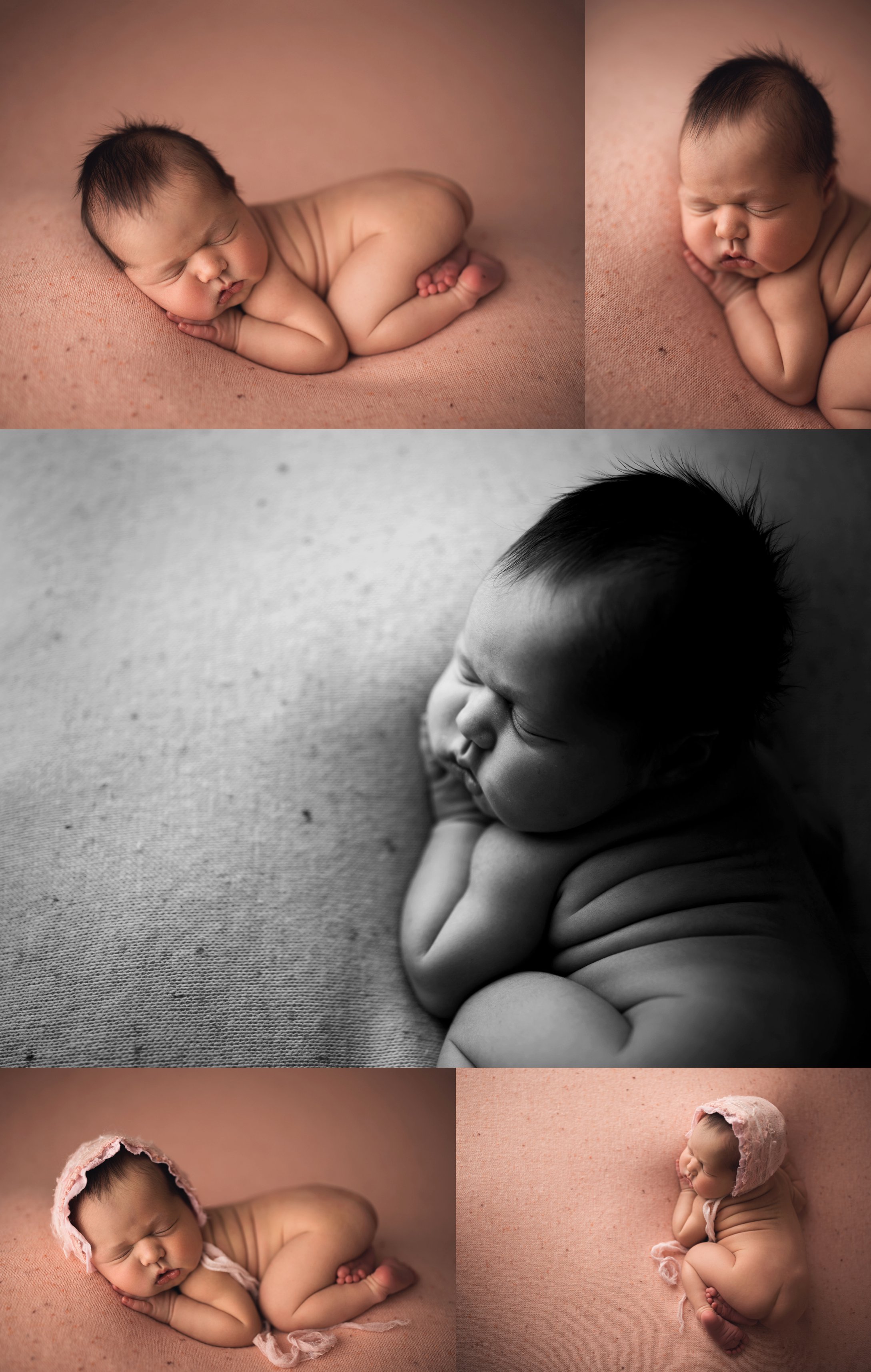 lucy newborn photography session