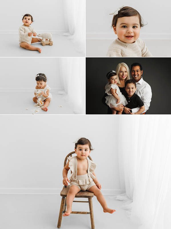 first Birthday photography session